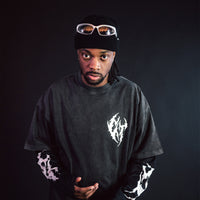 Metal Initials - Oversized Shirt