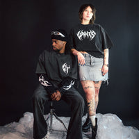 Metal Initials - Oversized Shirt