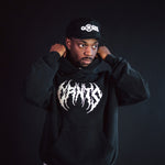 Metal Spellout - Oversized Hoodie